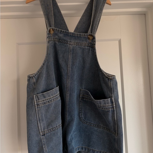 Fostered Collection Kids Shortalls Size 7 - Picture 3 of 5